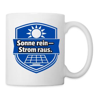 Solar Module, Solar Energy, Solar Power - Mug - white - Right