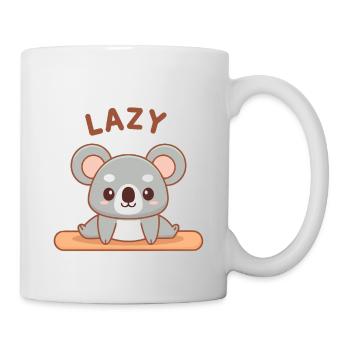 Koala zen paresseux méditant - Mug blanc - blanc - Droite