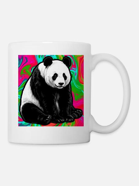 Panda - Tasse - Weiß
