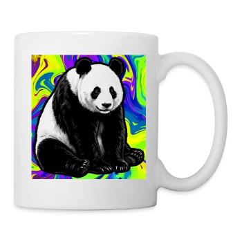 panda - Mug blanc - blanc - Droite
