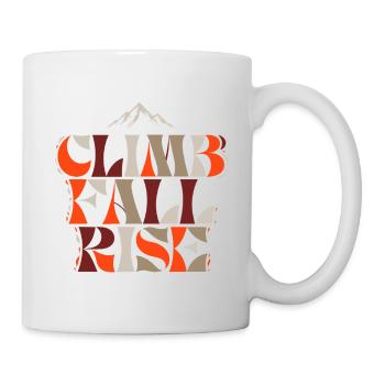 Retro Mountain Climb - Mug - white - Right