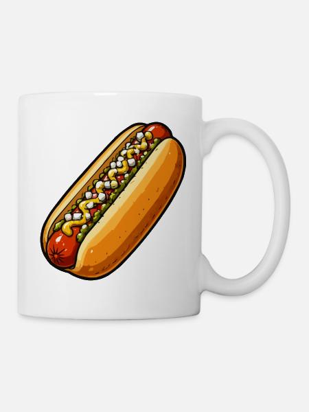 sandwich-1 - Tasse - Weiß