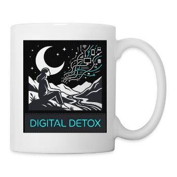 Digital Detox Nature - Mug - white - Right
