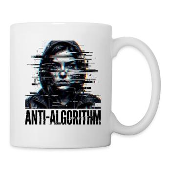Anti Algorithm Digital - Mug - white - Right