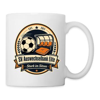 SV Auswechselbank Elite - Tasse - Weiß - Rechts