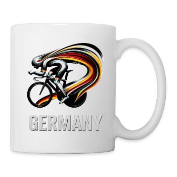 Road Bike Illusion Germany Colors - Mug - white - Right