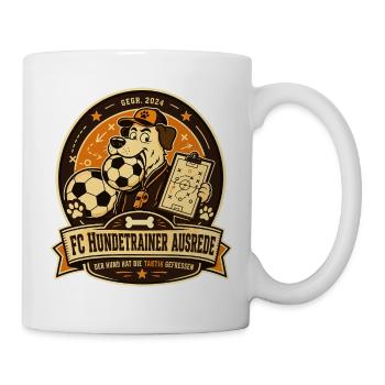 FC Hundetrainer Ausrede - Tasse - Weiß - Rechts