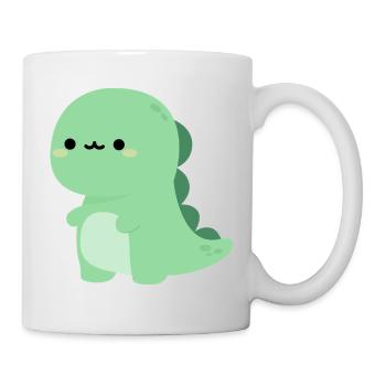 T-rex Rexy - Tasse - Weiß - Rechts
