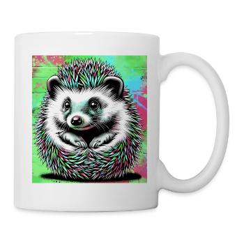 hedgehog - Mug - white - Right
