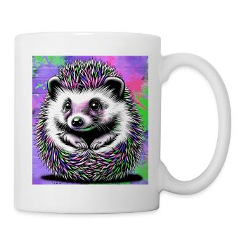 hedgehog - Mug - white - Right