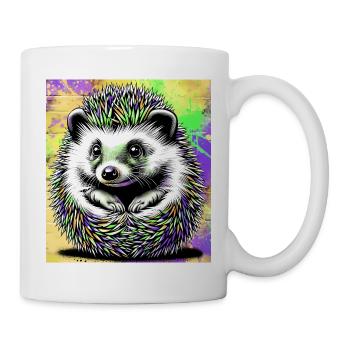 hedgehog - Mug - white - Right