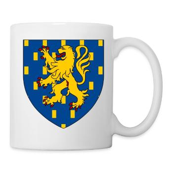 Blason de l'Orxois - Mug blanc - blanc - Droite