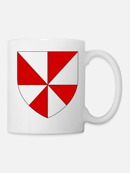 Coat of arms of the Gâtinais - Mug - white