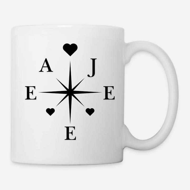 Famille Windrose - Mug blanc - blanc