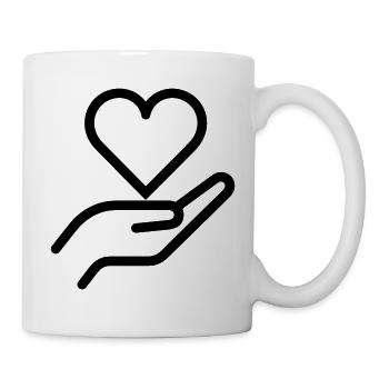 Give love - Mug - white - Right
