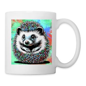 hedgehog - Mug - white - Right