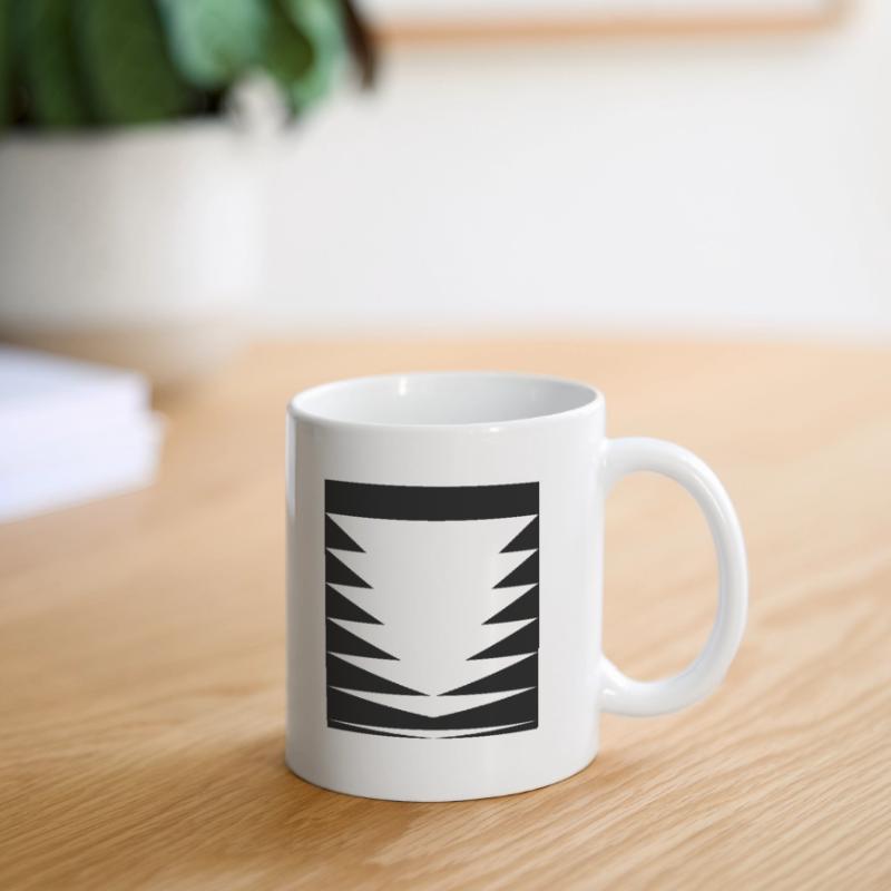 Triangles Pattern design Mug