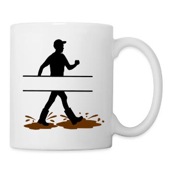 Wadloper Man Custom – Mud Explorer - Mug - white - Right
