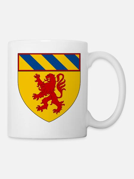 Coat of arms of Autun - Mug - white