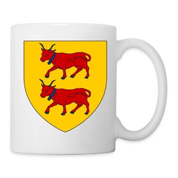 Wappen von Béarn - Tasse - Weiß - Rechts