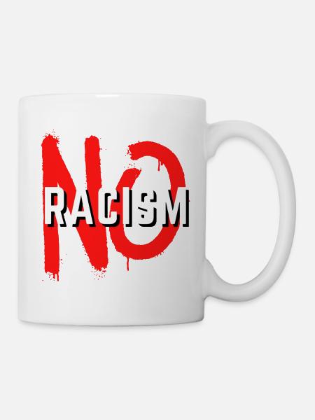No Racism Statement - Mug - white
