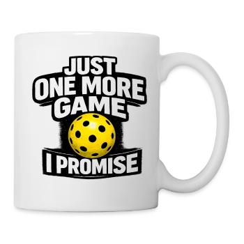 Nur noch ein Spiel, ich verspreche - Tasse - Weiß - Rechts