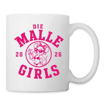 Malle 2026 Die Malle Girls on Tour 2026 - Tasse - Weiß - Rechts