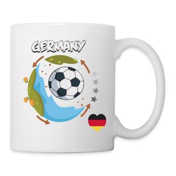 Football Allemagne - Mug blanc - blanc - Droite