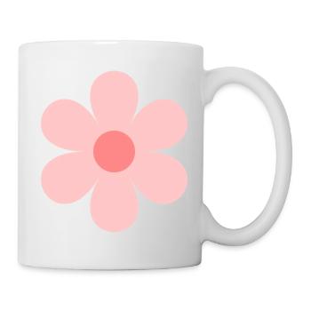 Pastel Flower Central Flower - Mug - white - Right