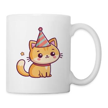 Kitten Rainbow Party - Mug - white - Right