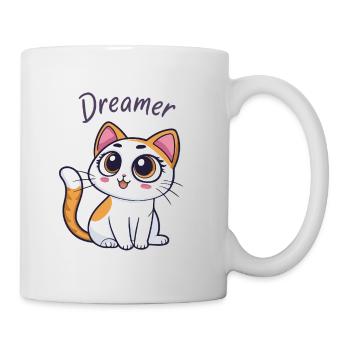 Dreamer Chaton Kawaii - Mug blanc - blanc - Droite