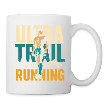 Ultra Trail Running - Mug blanc - blanc - Droite