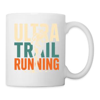 Ultra Trail Running - Mug blanc - blanc - Droite
