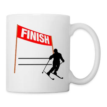 Ski Finish Custom - Mug - white - Right