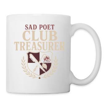 Poetcore Poète Poésie Dark Academia Gift - Mug blanc - blanc - Droite