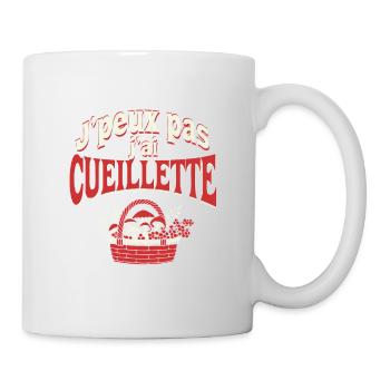 J'peux pas j'ai Cuilliette - Mug blanc - blanc - Droite