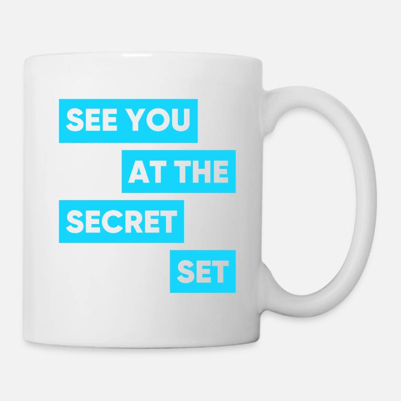 On se voit au Secret Set - Mug blanc - blanc
