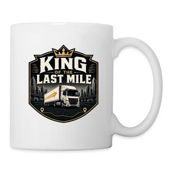 King of the Last Mile Truck Driver - Mug - white - Right