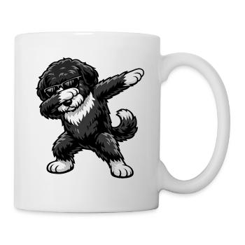 Dabbing Portuguese Water Dog - Mug - white - Right