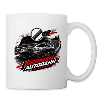 German Autobahn No Limit - Mug - white - Right