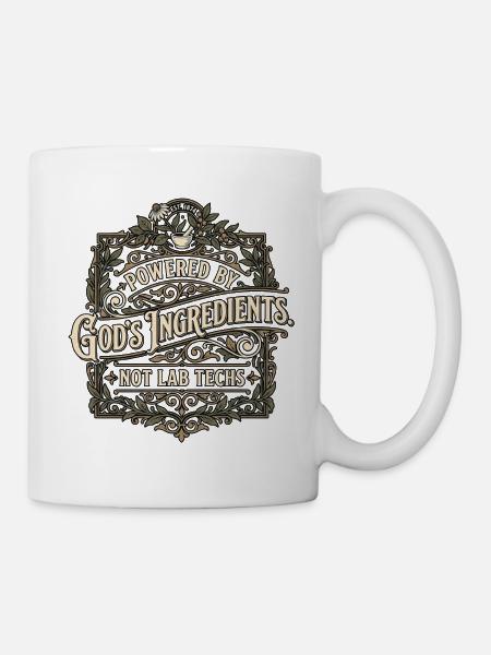 Gods Ingredients - Tasse - Weiß