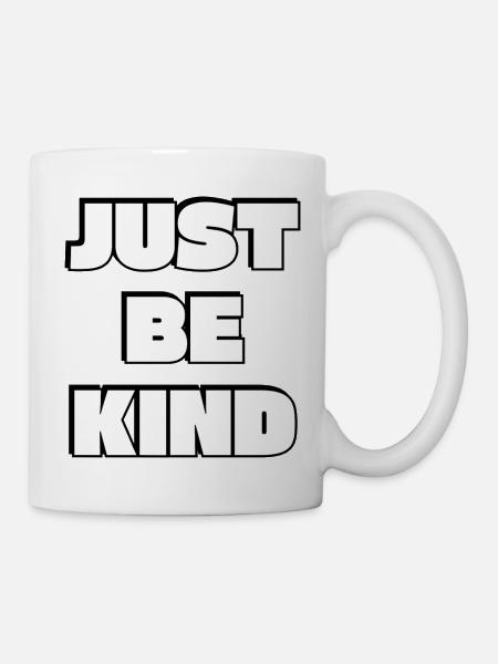Sei einfach freundlich - Tasse - Weiß