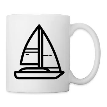 Katamaran - Tasse - Weiß - Rechts
