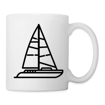 Katamaran - Tasse - Weiß - Rechts