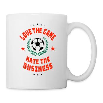 Fußball Football Soccer Love Fanshirt  Statement - Mug - white - Right