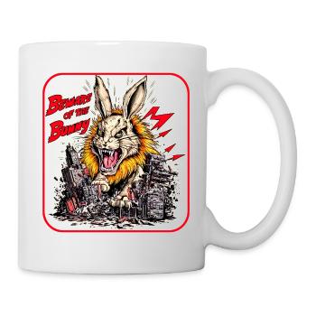 Beware Bunny City Rampage - Mug - white - Right