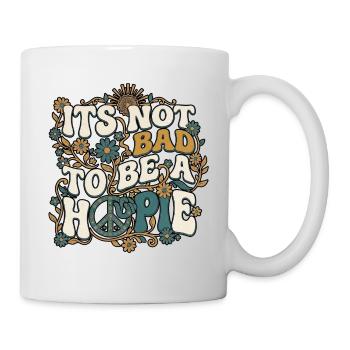 Soyez un hippie des années 60 - Mug blanc - blanc - Droite