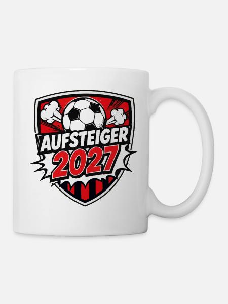 aufsteiger-2027- - Tasse - Weiß