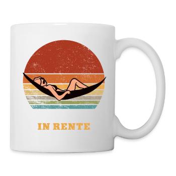 Pensionnaire de sécurité retraite des femmes retraite du service de sécurité - Mug blanc - blanc - Droite