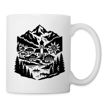Austria vacation - Mug - white - Right